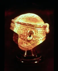 Electrum Helmet of King Mes-Kalem-Dug, c.2500-2400 BC