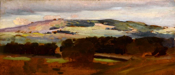 Landscape with Oaks