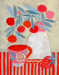 Cheerful Fruit Still Life
