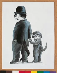 Illustration from Cats Galore! A Compendium of Cultured Cats