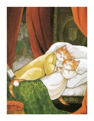 Illustration from Shakespeare Cats: Poster Book