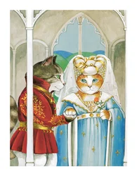 Illustration from Shakespeare Cats: Poster Book