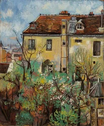 Garden on Rue Cortot, 1928