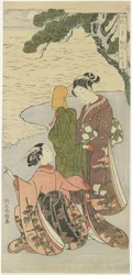 Autumn Moonlight of Matsukaze, c. 1767