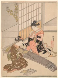 Descending Geese of the Koto Bridges, from the Series 