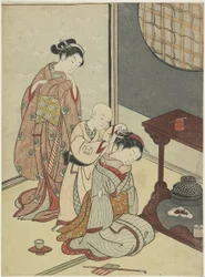 Night Rain on the Tea Stand, after 1766