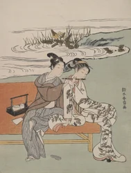 Parody of the Emperor Xuanzong and Yang Guifei