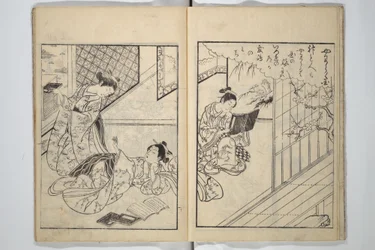 Picture Book of Gold Brocades (Ehon kokinran)