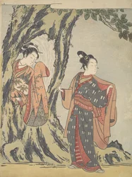 Two Young People, 1725-1770