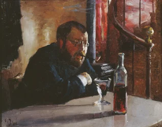 Portrait of Hans Jæger