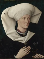 Portrait of a Woman of the Hofer Family, ca 1470