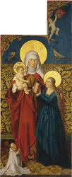 Saint Anne with the Virgin, Child and a Donor