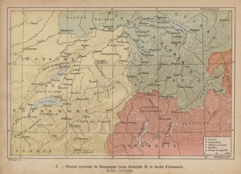 Duchies of Burgundy and Alamannia, Early 10th Century