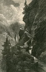 Scene in the Rawyl Pass, near Ayent