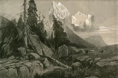 The Wellhorn and the Wetterhorn
