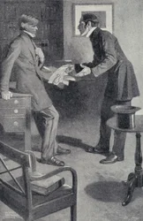 John Stuart Mill Brings to His Friend, Thomas Carlyle, the Terrible News That a Careless Girl Has Burned His Manuscript