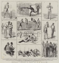Australia Versus England at Lord