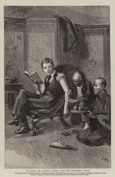 In Japan, 1881, Prince George and the Tattooing Artist