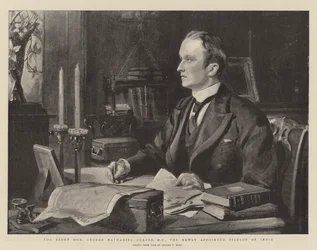 The Right Honourable George Nathaniel Curzon, MP, the Newly Appointed Viceroy of India