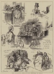 The Tichborne Case, Further Sketches in Court