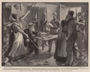 With Lord Roberts in the Free State, the Arrest of a Dutch Suspect