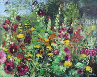Hollyhock Garden, 2021