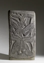 Slab with Six-Winged Goddess, Tell Halaf