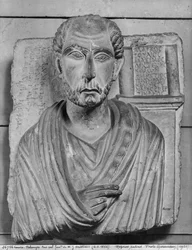 Funerary relief of Marcus J. Aristides, c.200