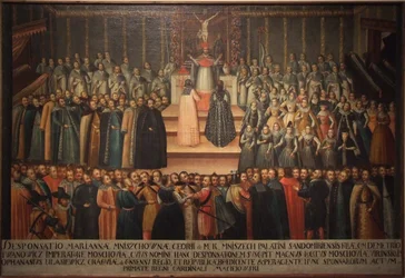 The Betrothal in Absentia of Marina Mniszech and False Demetrius in Krakow on 12 November 1605
