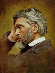Portrait of Thomas Carlyle (1795-1881) 1866