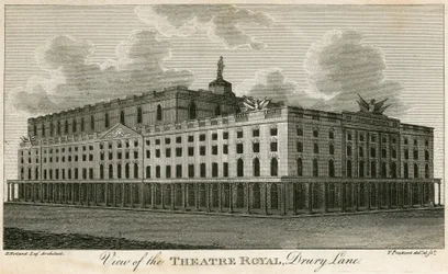 View of the Theatre Royal, Drury Lane, London