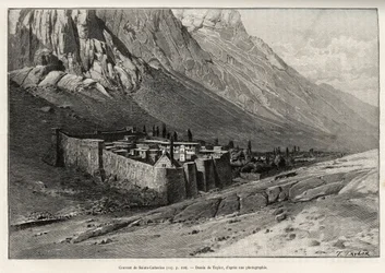 The convent of St. Catherine, Egypt. Taylor