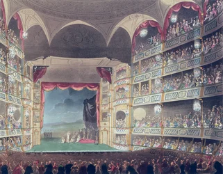 Interior of Drury Lane Theatre