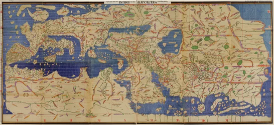 1929 Copy of the 1154 Arabic Tabula Rogeriana