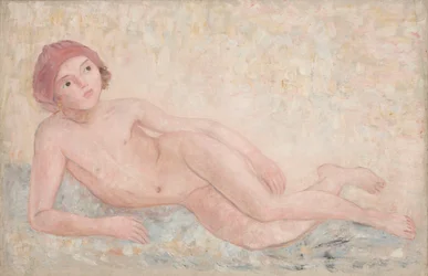 Reclining Nude of a Girl