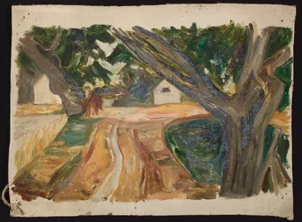 Trees by the Road