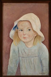 Girl in a White Hat