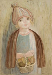 Girl with a Basket of Pears