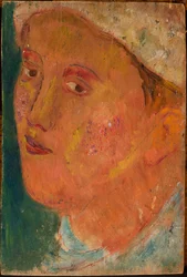 Head of a Girl in a Hat