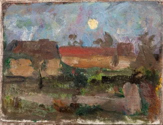 Moon over the Village