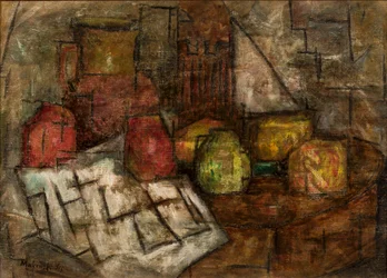 Still Life with a Jug and Fruit