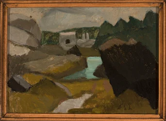 Rocky Landscape with Water