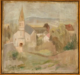 Landscape with a Small Church (La Comelle)