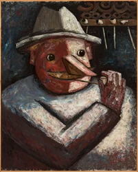 Portrait of a Man with Pipes