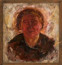 Study of a Woman in a Dark Dress