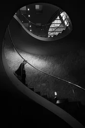 Dramatic Spiral Staircase