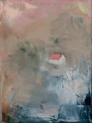 Misty Pink Roof House