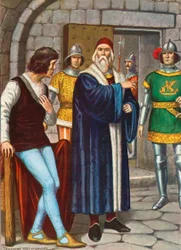 Doge Francesco Foscari Telling His Son to Obey the Orders of the Republic