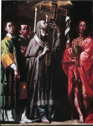 St. Charles Carrying the Holy Nail
