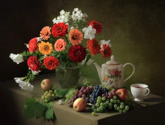 Autumn Harvest Still Life